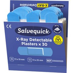 Pansement Salvequick X-Ray Detectable, recharge
