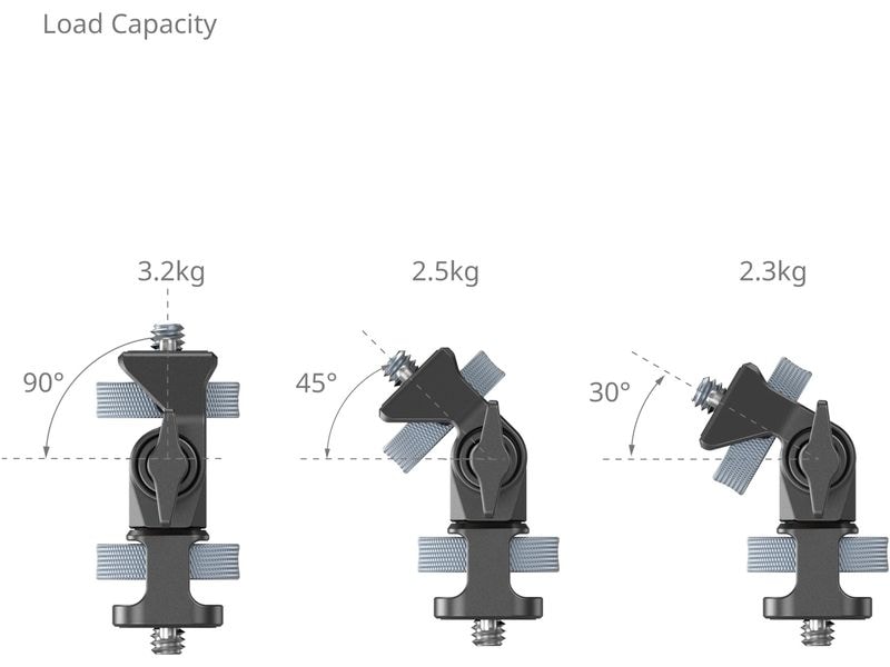 Smallrig Schwenk- und neigbare Monitorhalterung mit 1/4