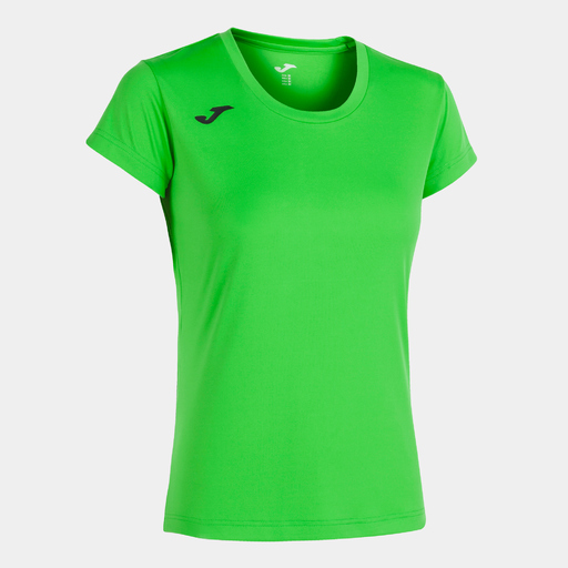 Camiseta Manga Corta Joma Record Ii Verde Flúor