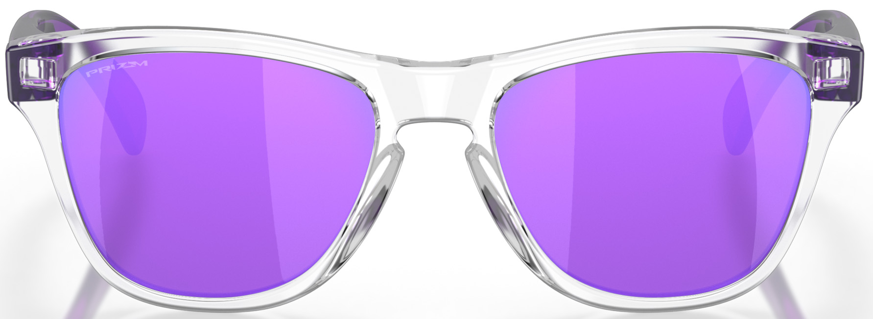 Frogskins XXS 0348/Clear w/Prizm Violet