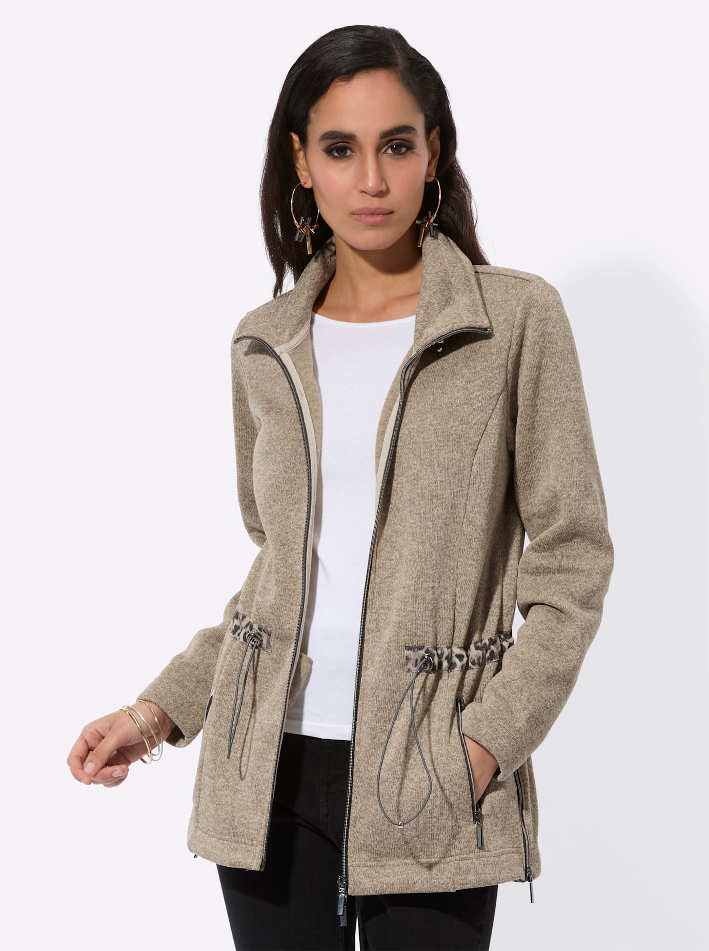 creation L Fleecejacke
