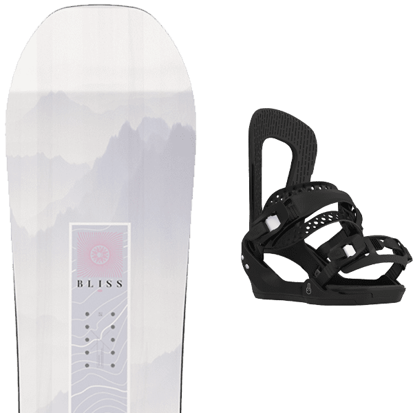 Pack snowboard SALOMON BLISS + Fix