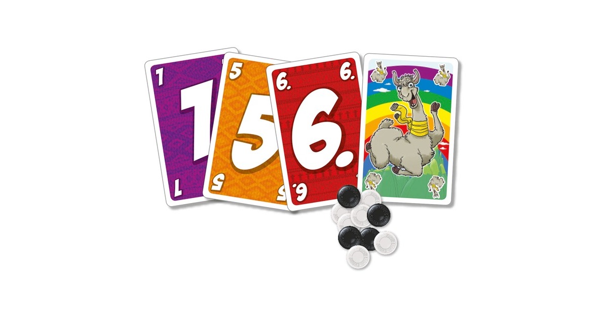 999 GamesL.A.M.A. Kaartspel  (Nederlands, Frans, 2-6 spelers, 20 minuten, vanaf 8 jaar)
