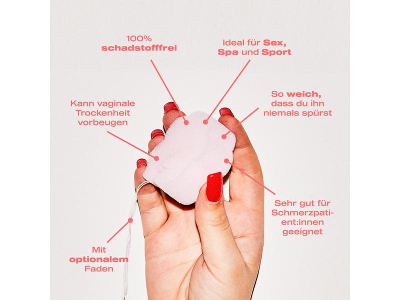 nevernot Soft-Tampon 2.0 48 Stück Weiche Tampons mit optionalem Faden