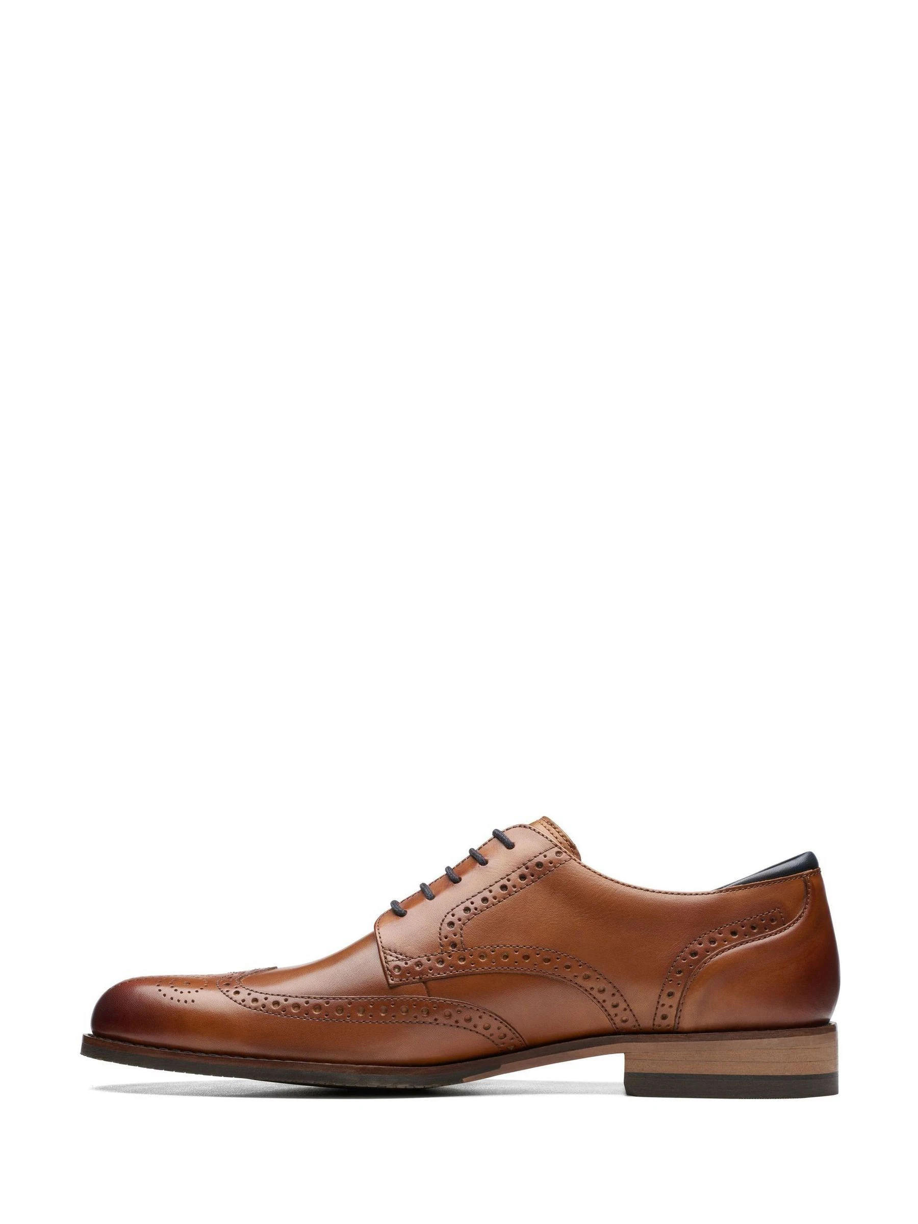 Natuurlijk - Standaard pasvorm (G) - Clarks - British Craftarlo schoenen met veters