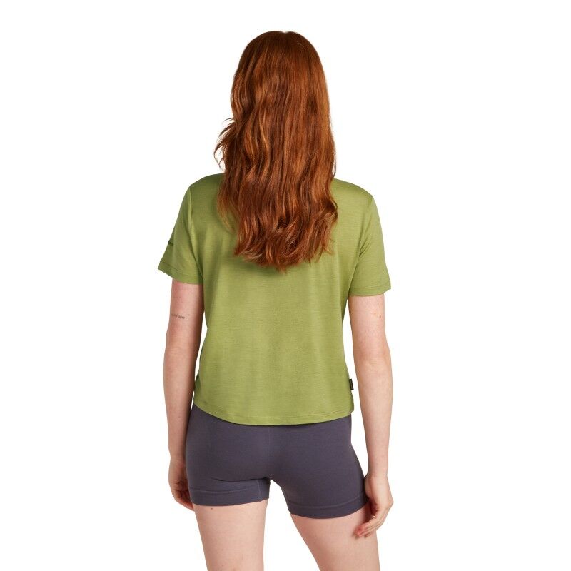 Merino 150 Tech Lite III SS Crop Tee - T-shirt en laine mérinos femme