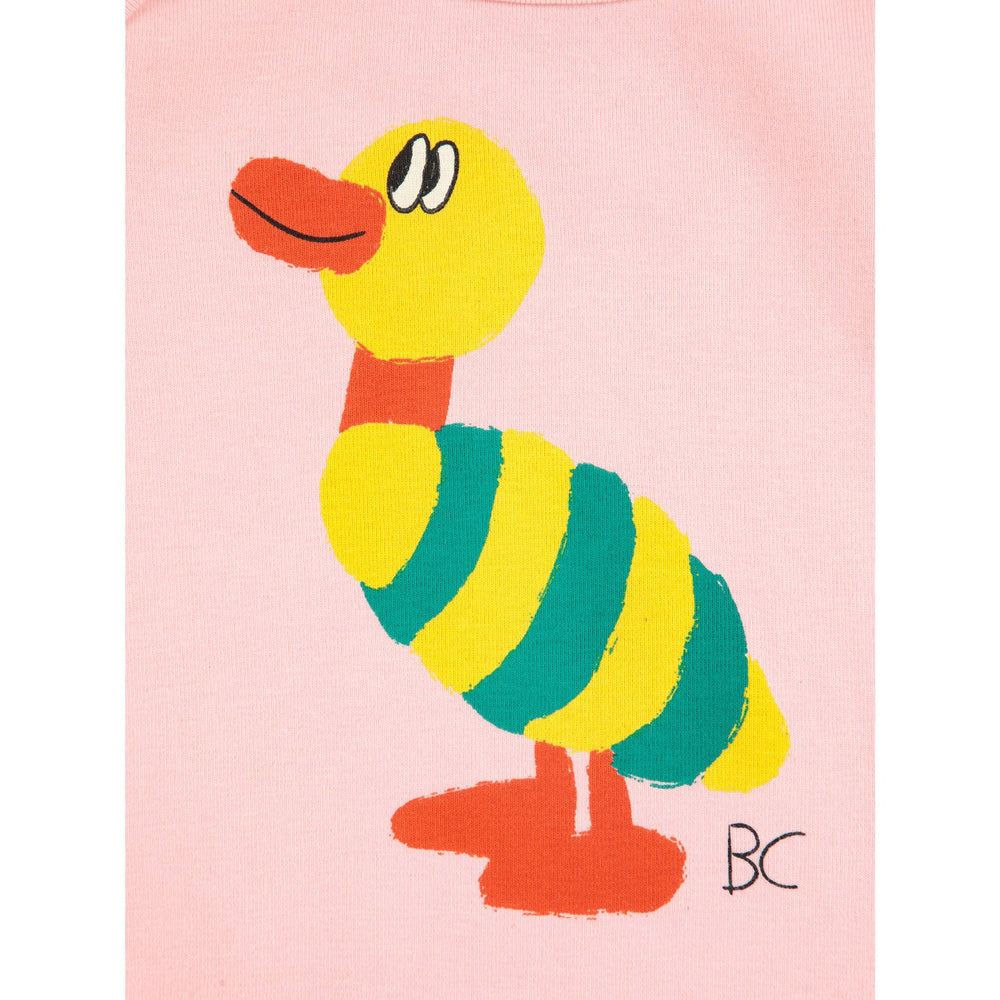 Køb Bobo Choses Light Pink Stripped Duck Body