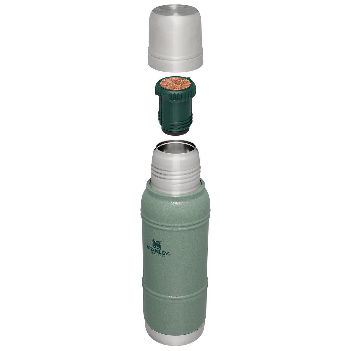 Artisan termos 1 liter, green