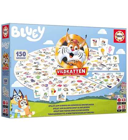 Educa Brettspiel - Wildkatze - Bluey