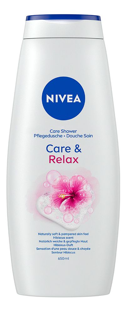 Nivea Care & Relax Shower - 650 ml.