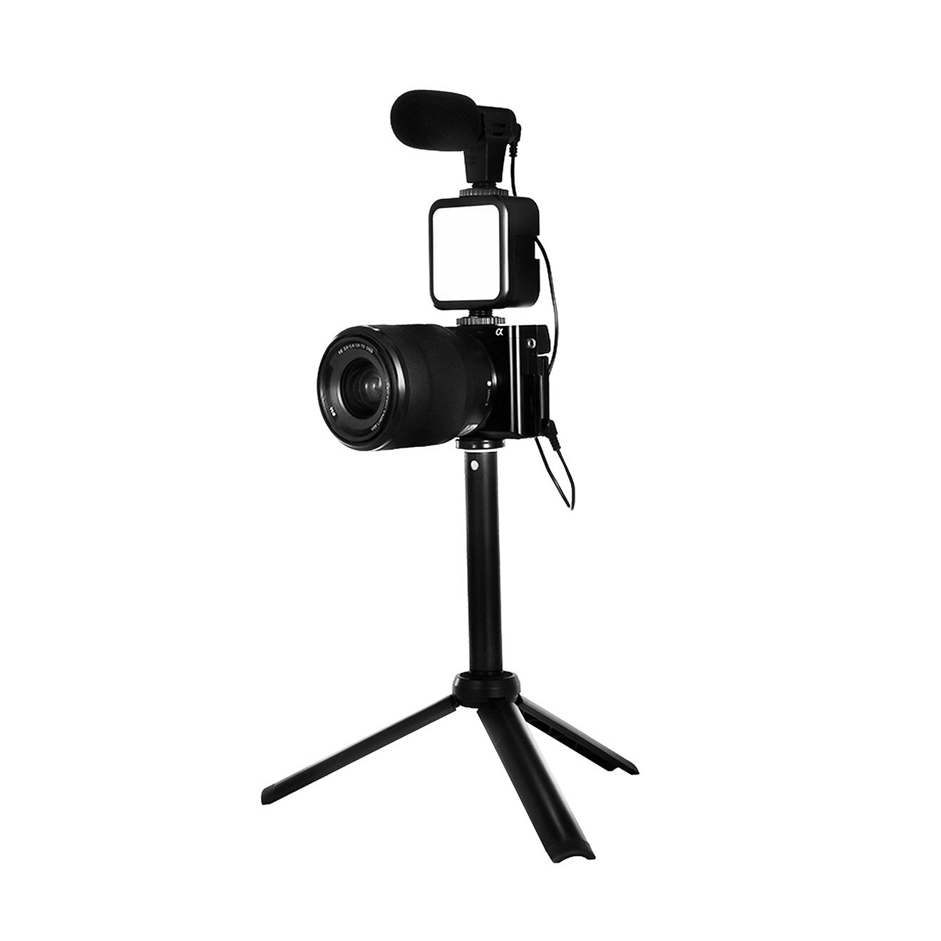 WI-LIGHT Kit Vlogging livestreaming 100 noir