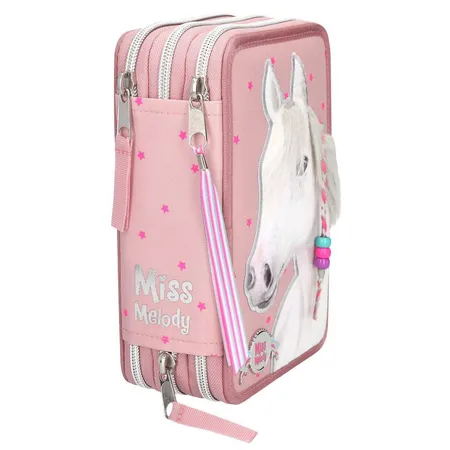 Depesche Miss Melody 3-Fach Federtasche Malve