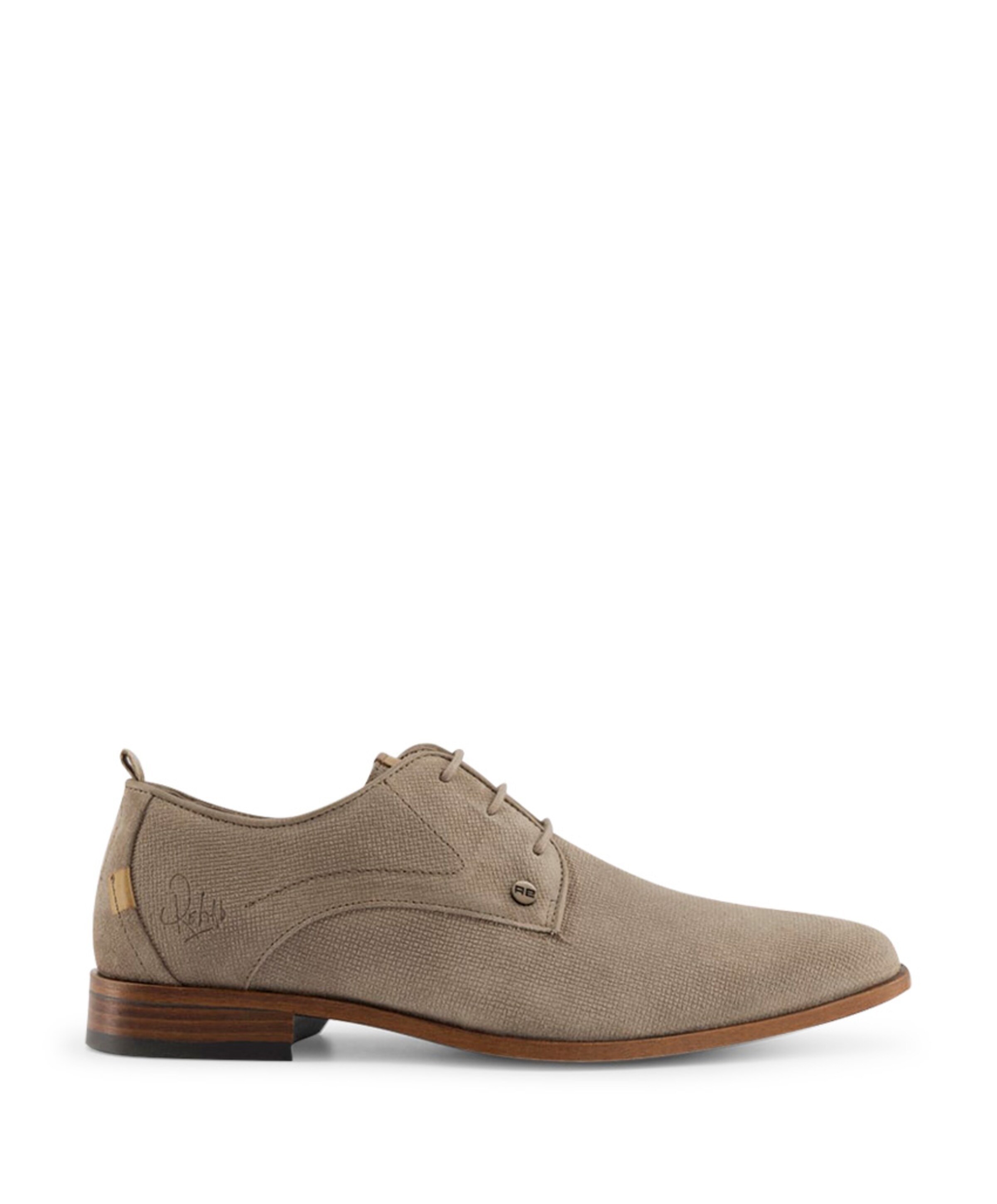 Rehab GREG WALL SUE heren veterschoenen beige