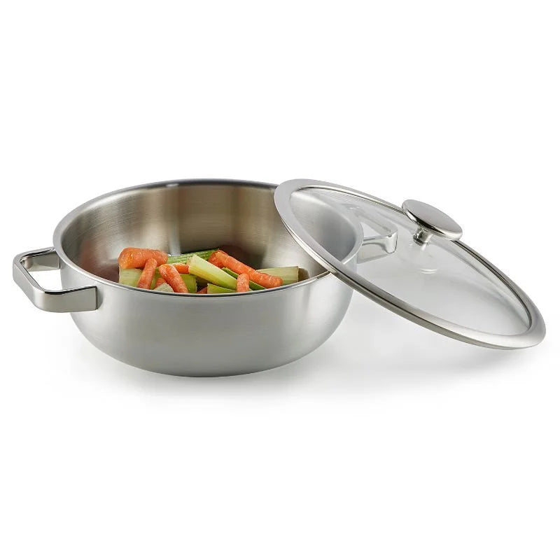 Habonne Braadpan RVS 5-ply - 26 cm / 3.5L