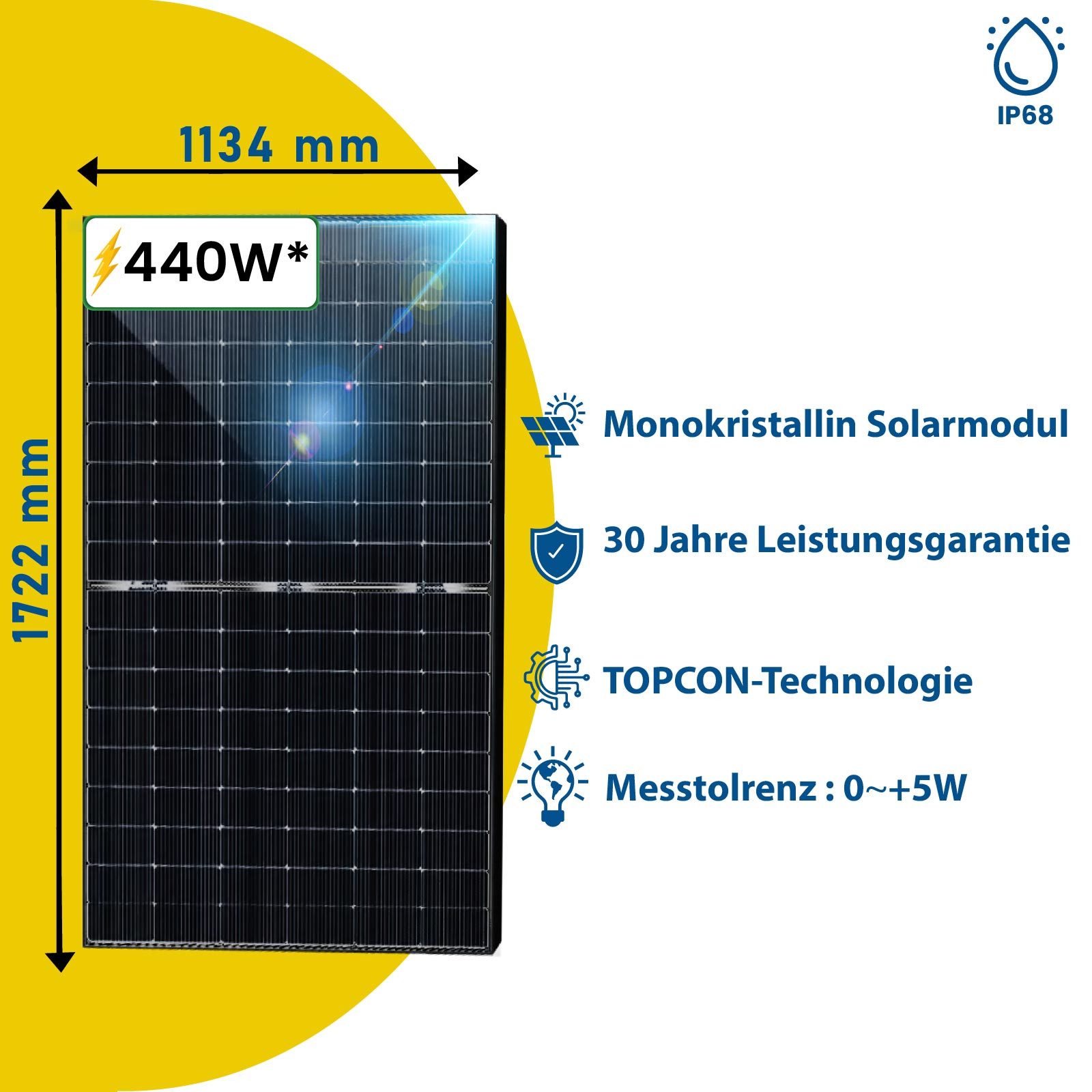 Epp All in one 1760W Balkonkraftwerk mit Speicher Komplettset 4,48 kWh Marstek B2500-D mit DEYE 1600W WIFI Wechselrichter