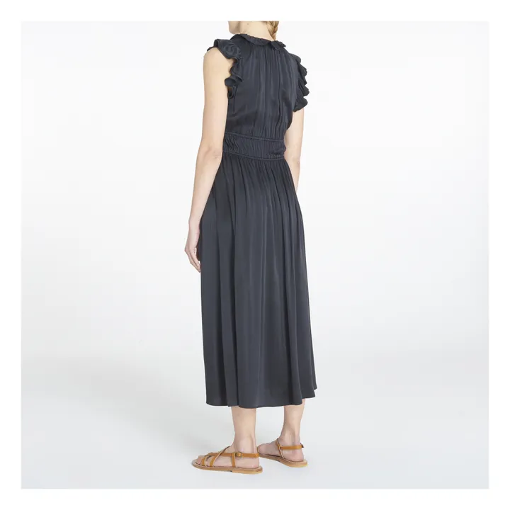 Xirena Robe Posey Soie | Noir