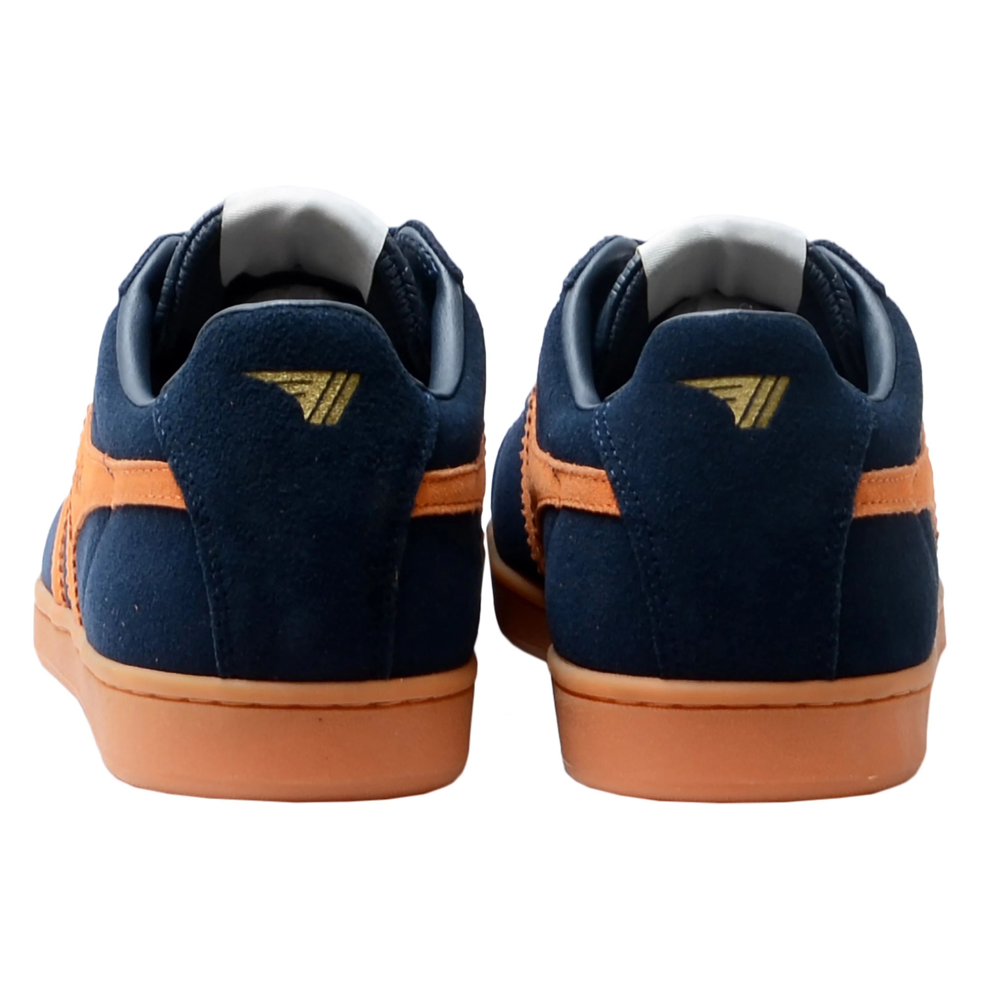 Baskets basses suede | Orange