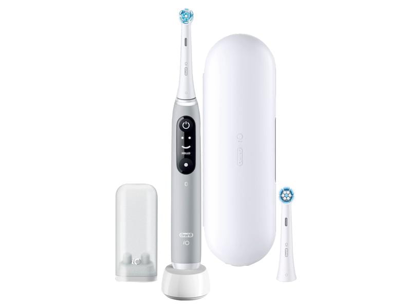 Oral-B Mikrovibrationszahnbürste iO Series 6 Grey Opal Elektrische Zahnbürste