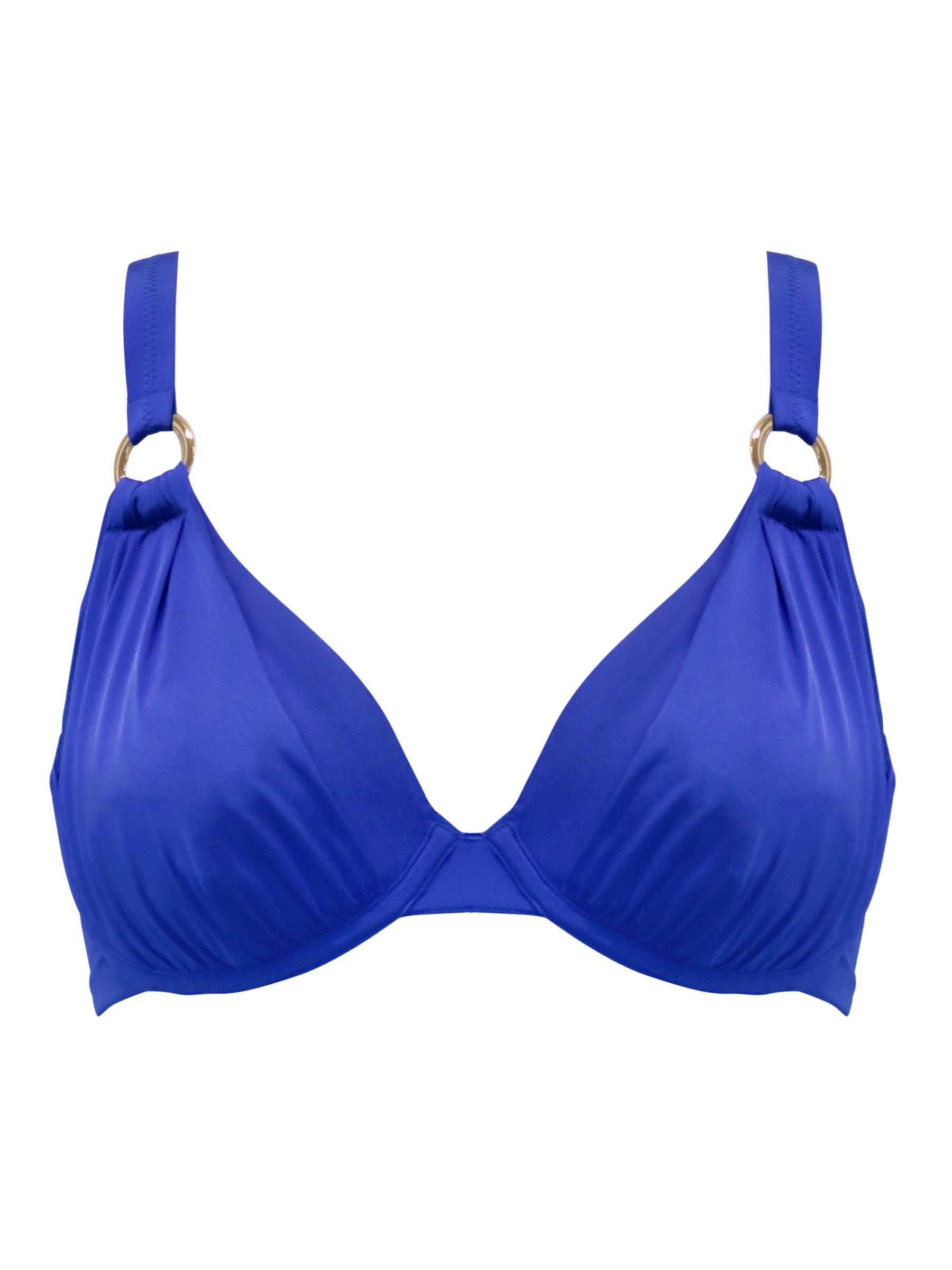 Blauw - Pour Moi Samoa Bikini Top