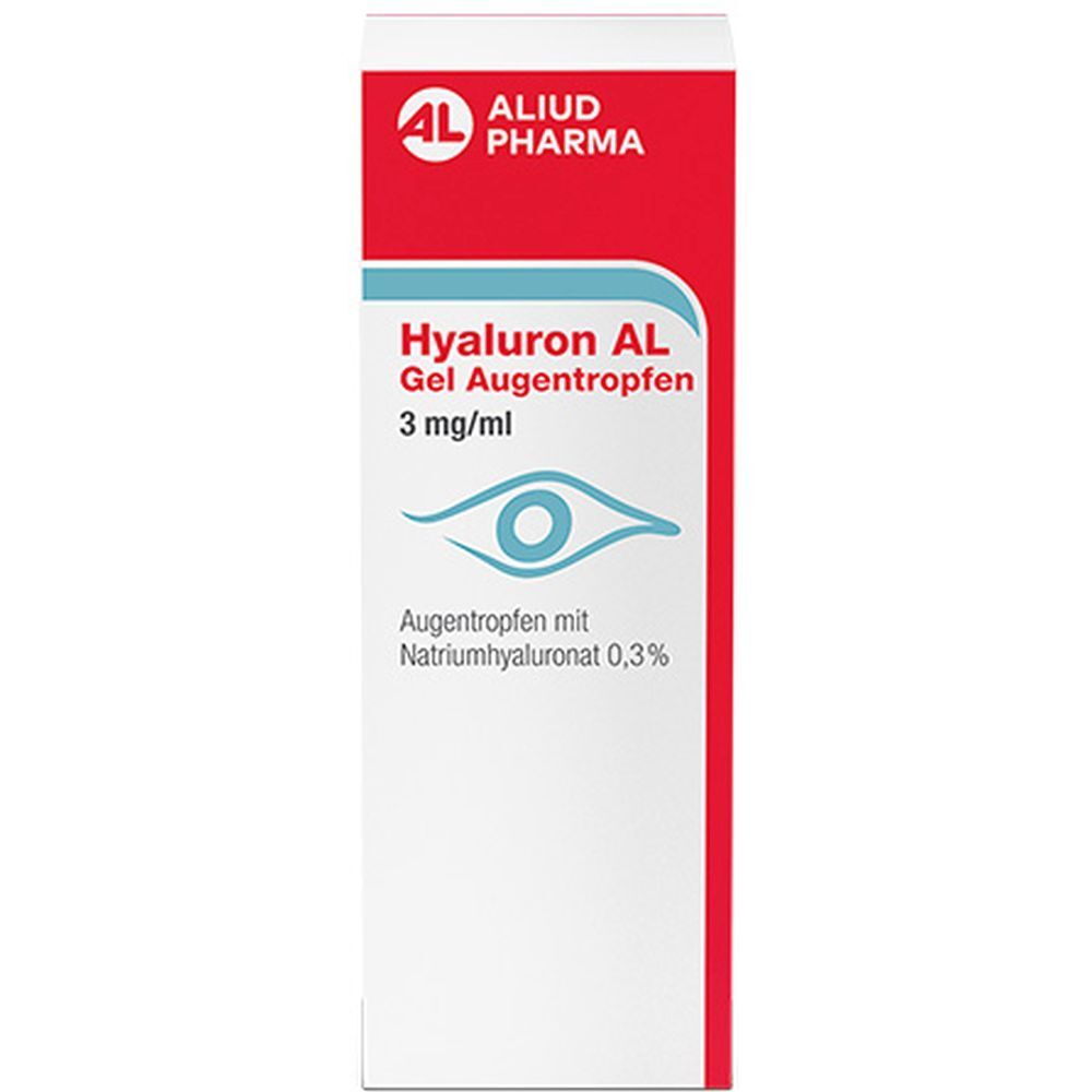 Hyaluron AL Gel Augentropfen 3 mg /ml bei sehr trockenen Augen