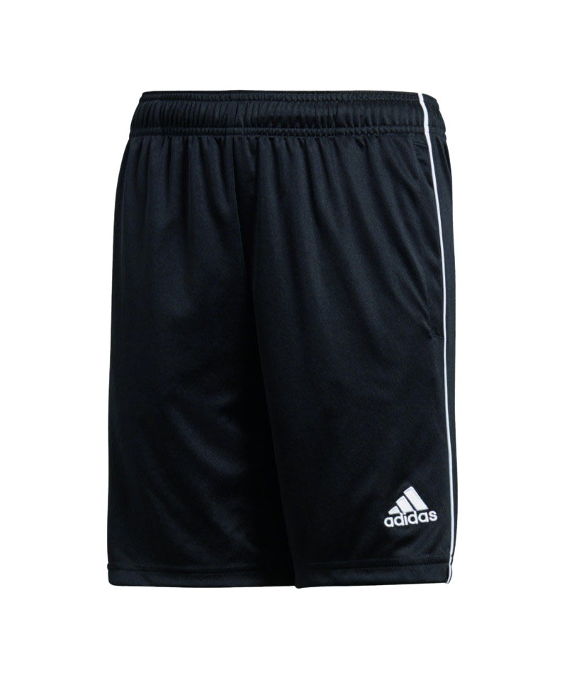 adidas Core 18 Training Short Kids Schwarz Weiss