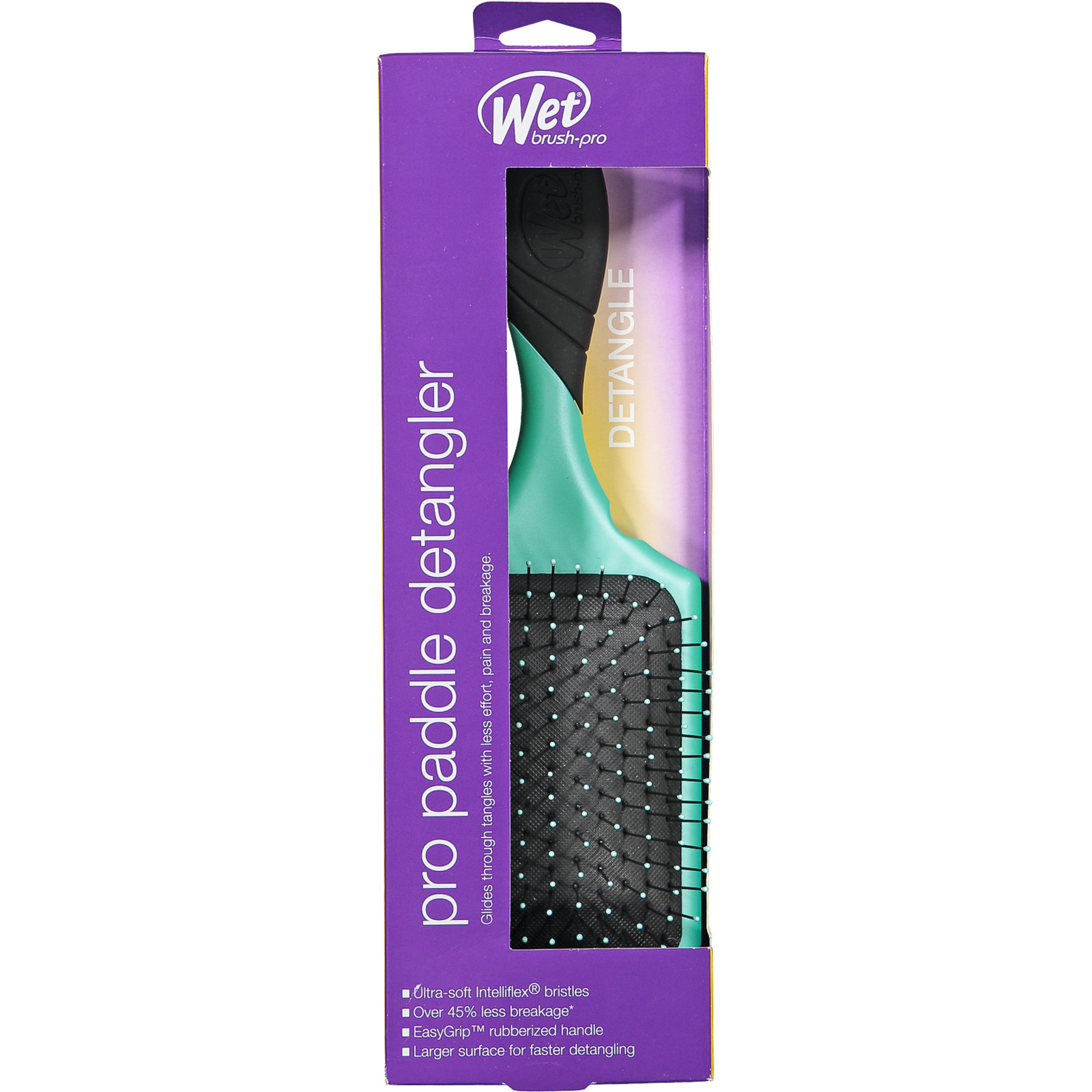Wet Brush Paddle Detangler purist blue