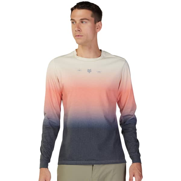 Maillot VTT FOX RANGER DR MID LS JERSEY LUNAR BONE