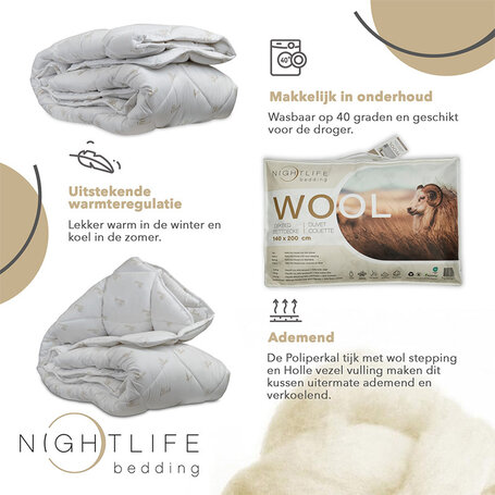 Dekbed Natural Wol - All Season
