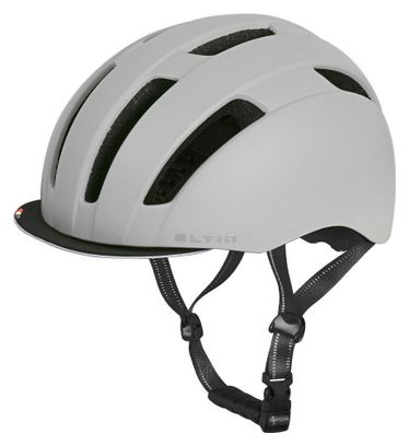 Casque Vélo Ville Eltin Bliss Blanc Cassé Mat