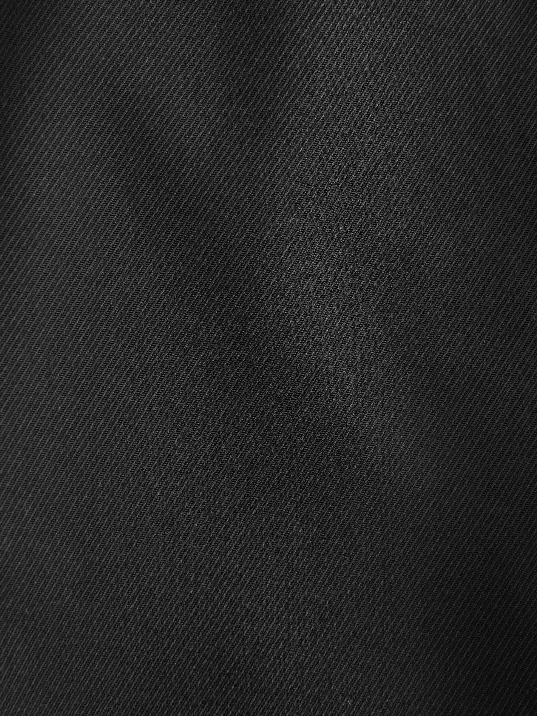 Zwart - Regular Fit Smart Tuxedo Trousers With Velvet Side Tape Detail