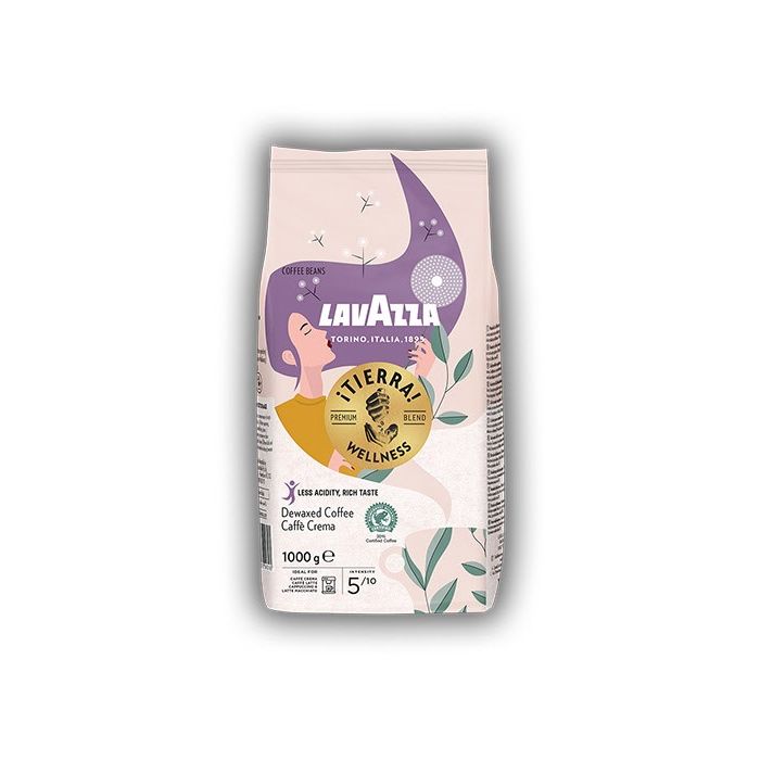 Lavazza Kaffeebohnen Tierra Wellness 1000g