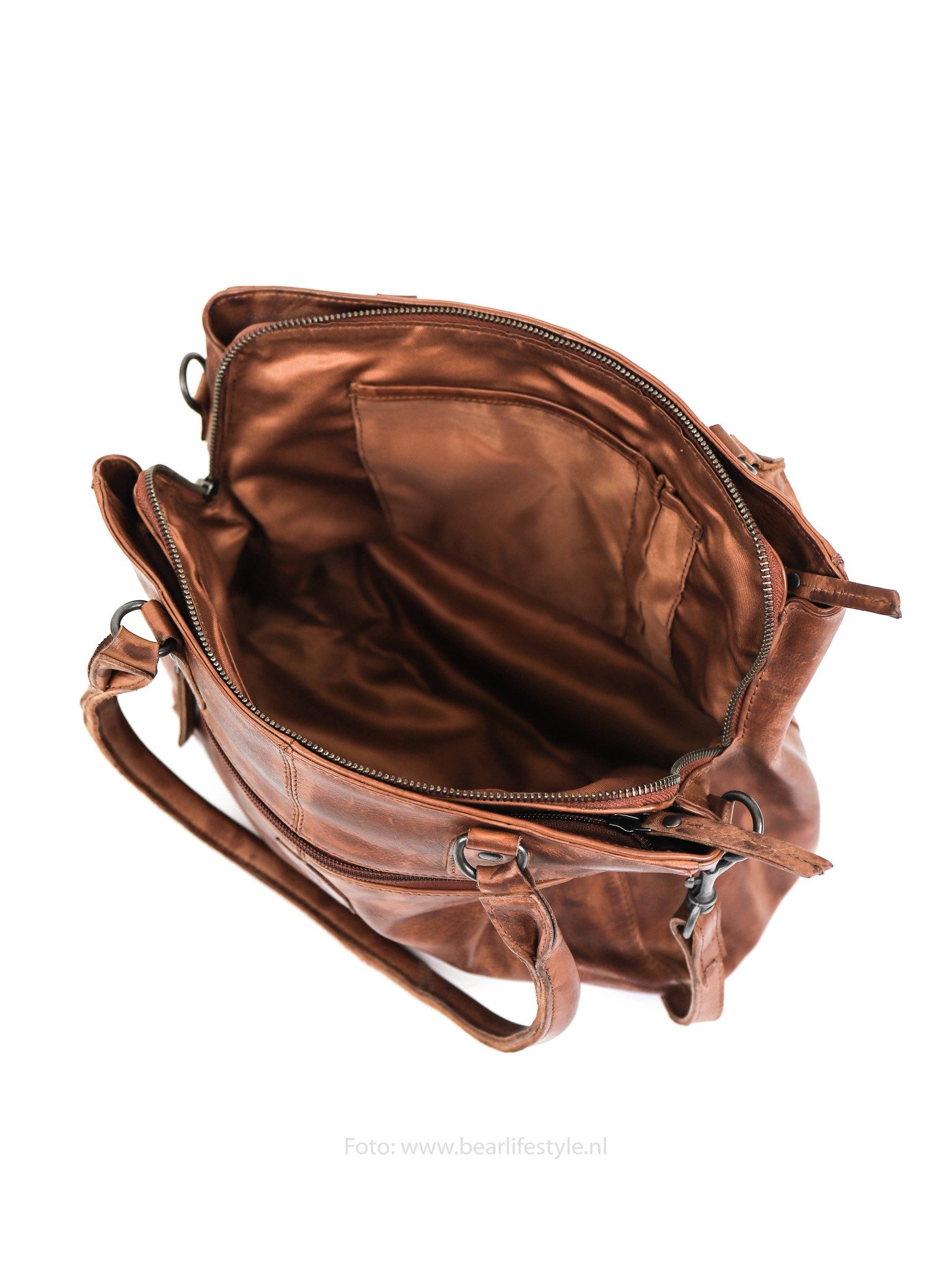 Bear Design Callisto Pelle Hand/ Schoudertas Ankie Cognac CP1263