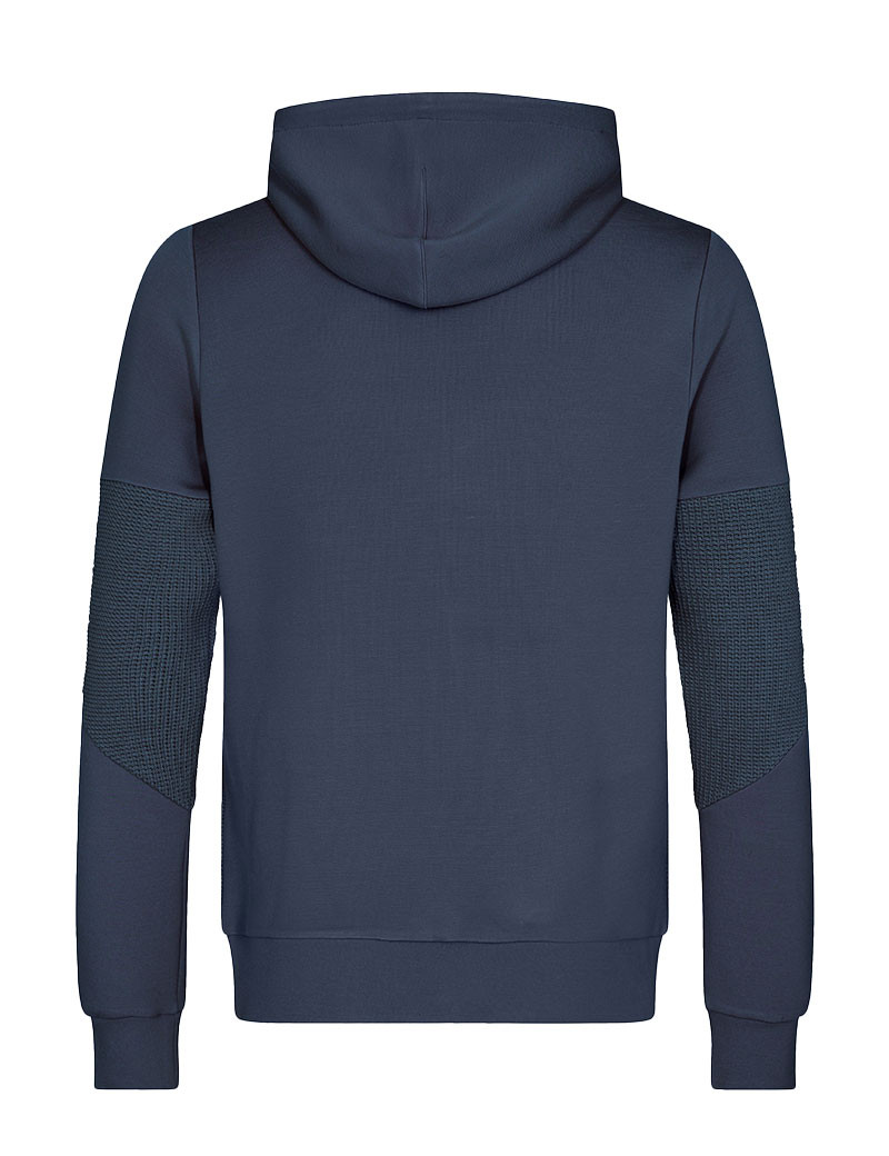 MOS MOSH SWEAT HOMME CAPUCHE MOORE BLEU MARINE