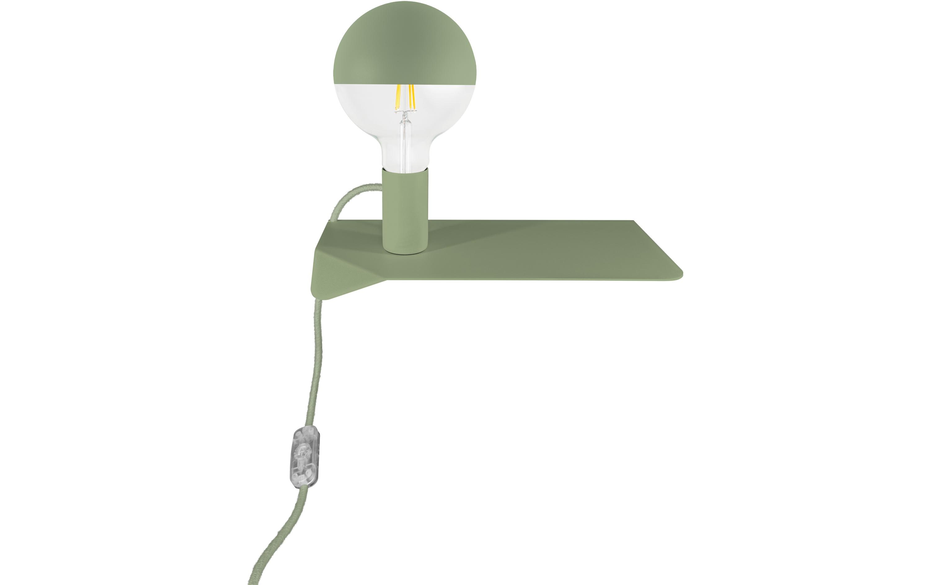 Wandleuchte Combo Maria, 2700 K, 7 W, Grün<br>Nachttischleuchte