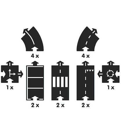 Waytoplay Autospur - 16 Teile - Expressway