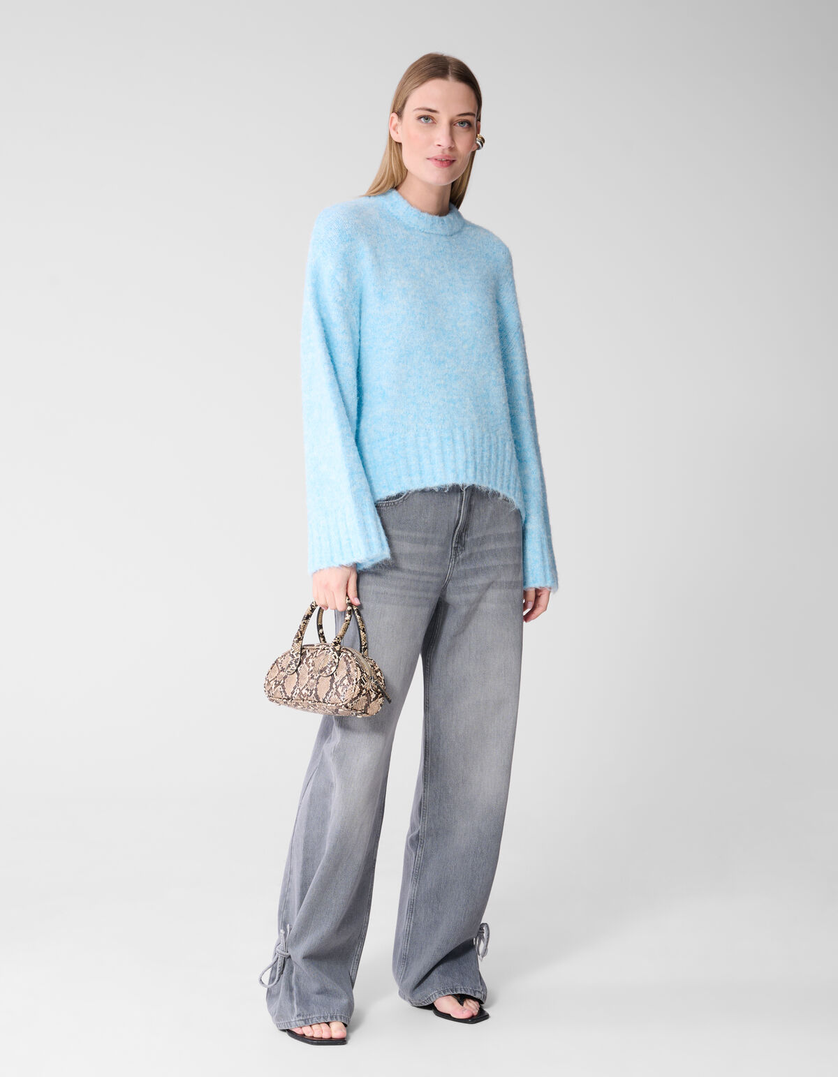 Strik Straight Fit Jeans Grijs