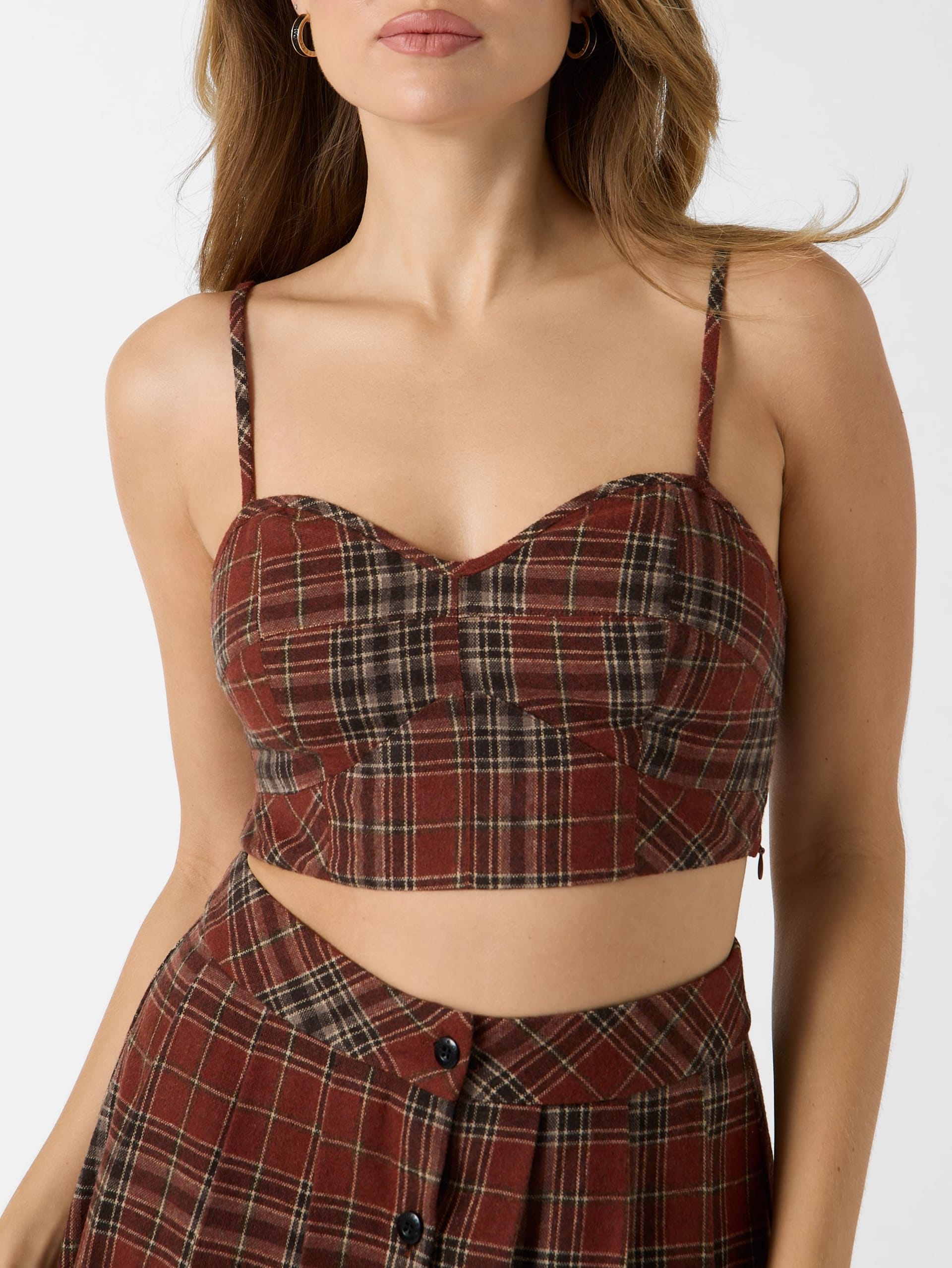 Blusa xadrez Pia