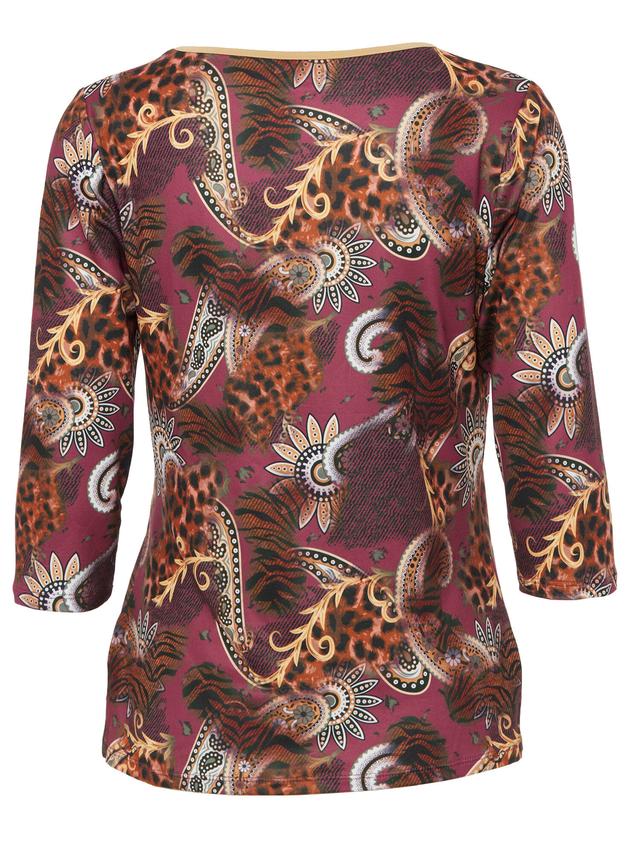 T-Shirt Paisley Leo