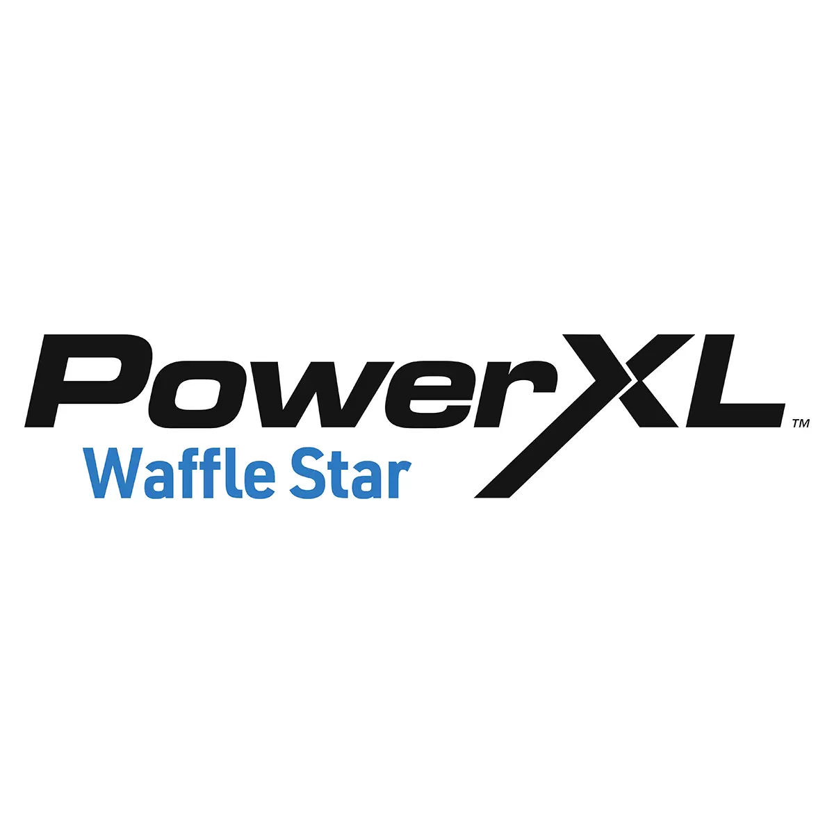 Waffeleisen PowerXL Waffle Star 18cm Schwarz