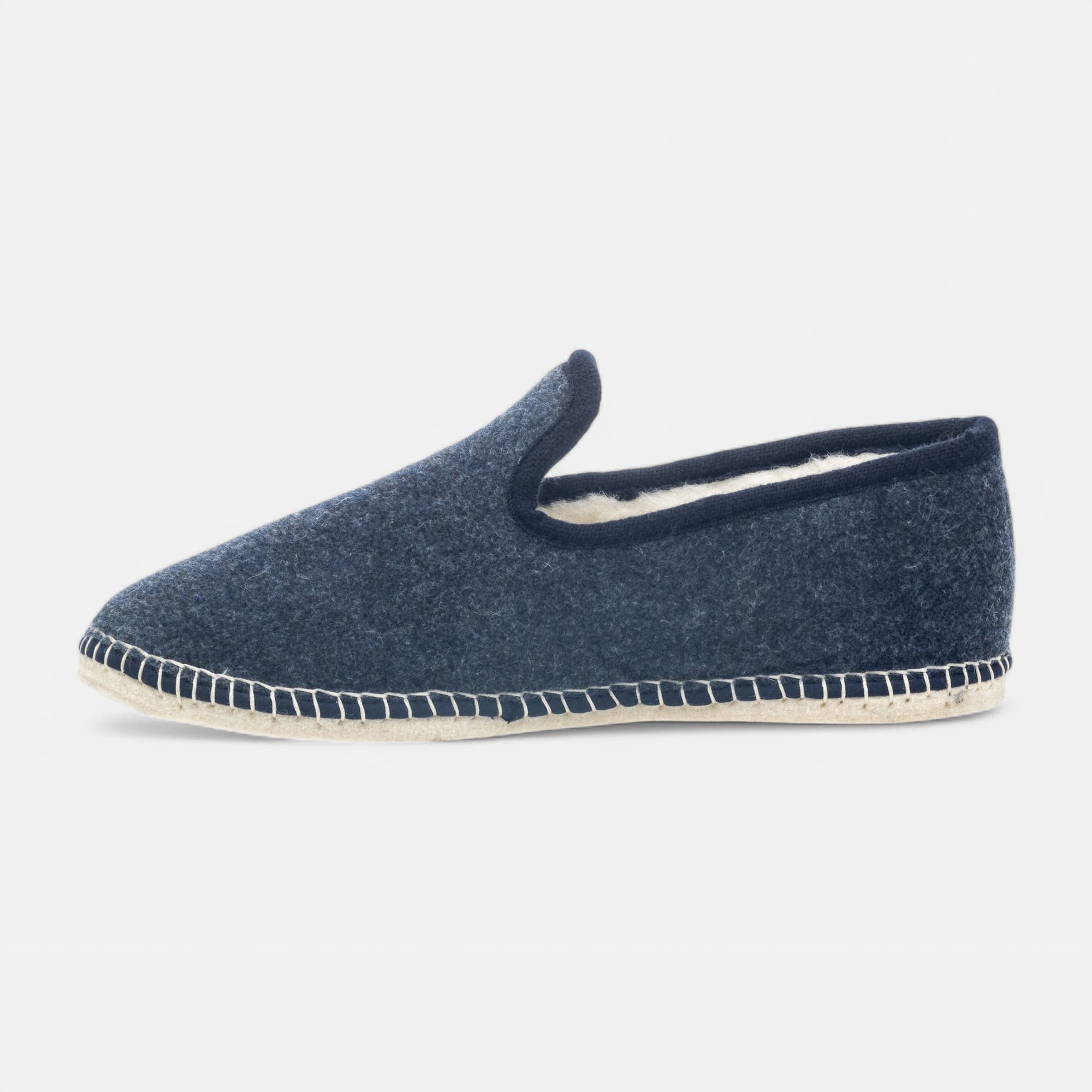 Charentaises Homme bleu