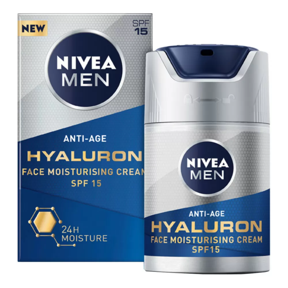 Nivea Men Anti Age Hyaluron Face Cream - 50 ml.