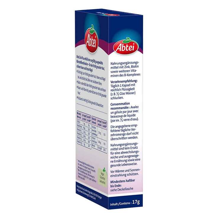 Abtei Zink Plus Nährstoff Kapseln, 32 St
