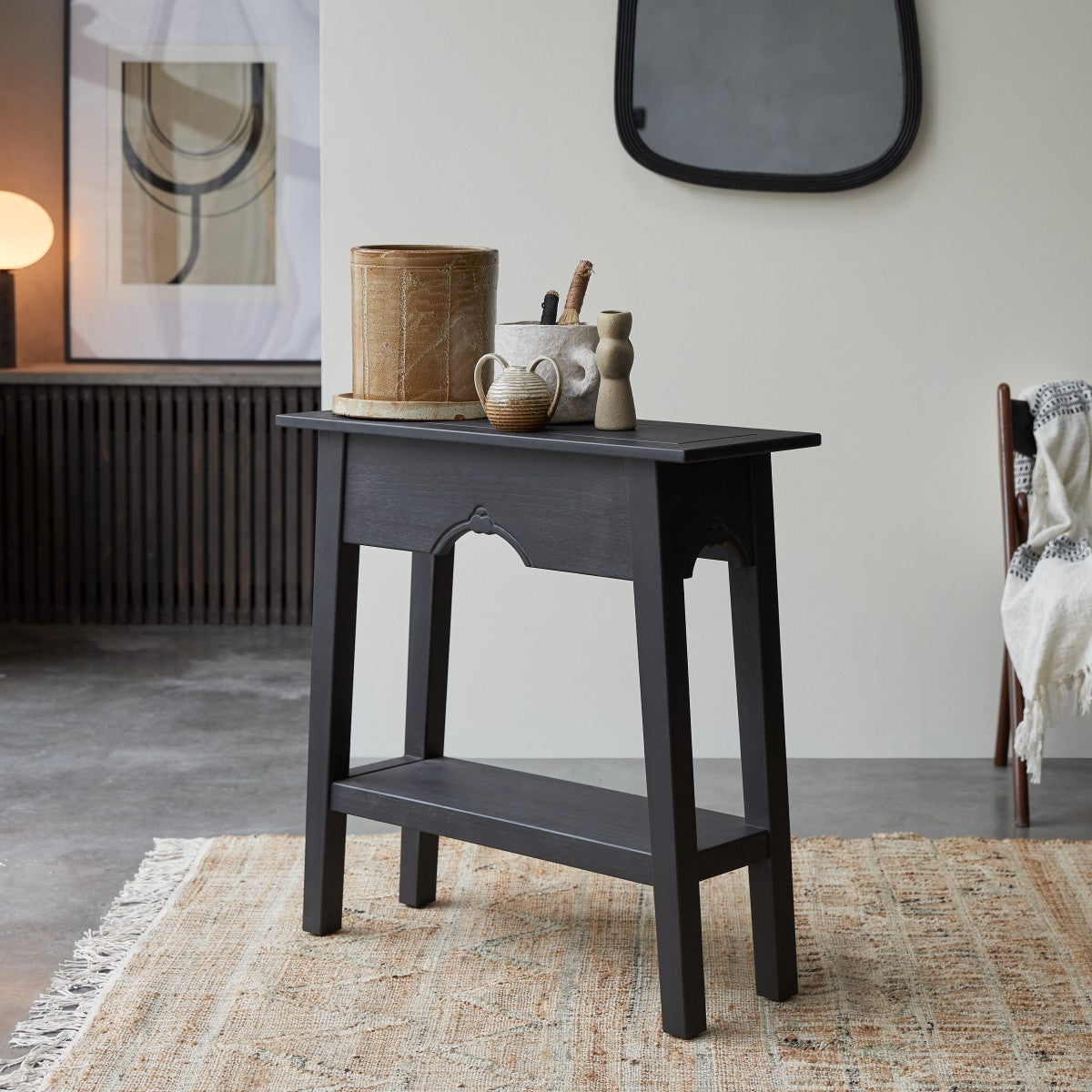 Tikamoon - Thaki Black - Bijzettafel van wengé