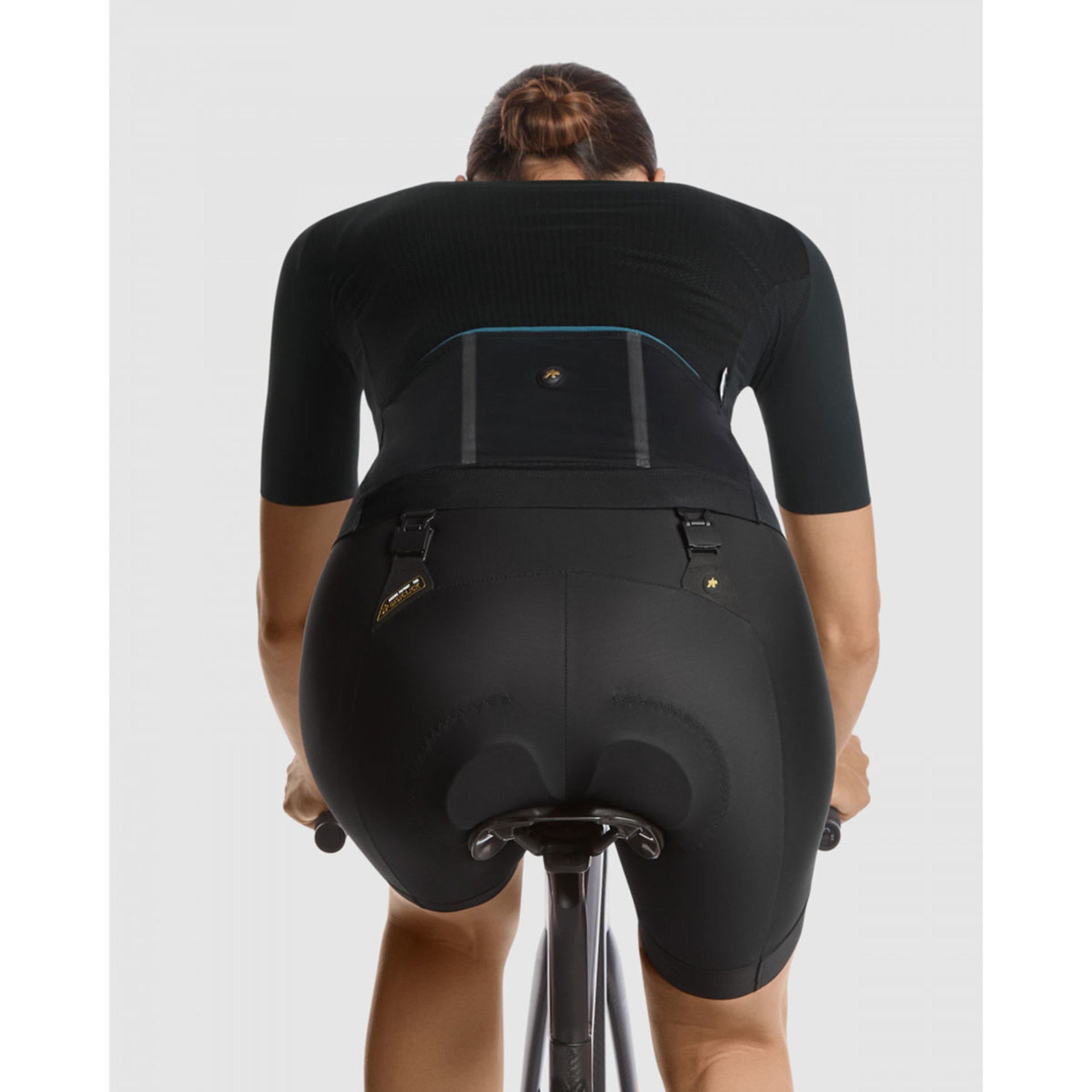 Assos UMA GTV C2 Fietsshirt Korte Mouwen Groen/Zwart Dames
