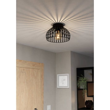 Eglo plafondlamp Mogano zwart