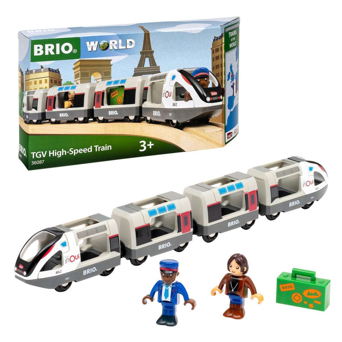 BRIO Spiel TGV Hochgeschwindigkeitszug
