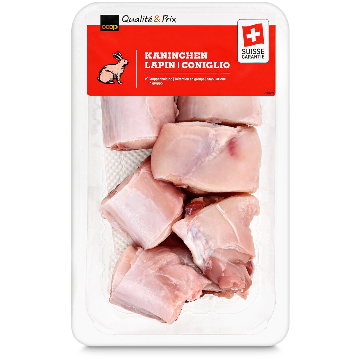 Kaninchen Hinterviertel ca. 550g
