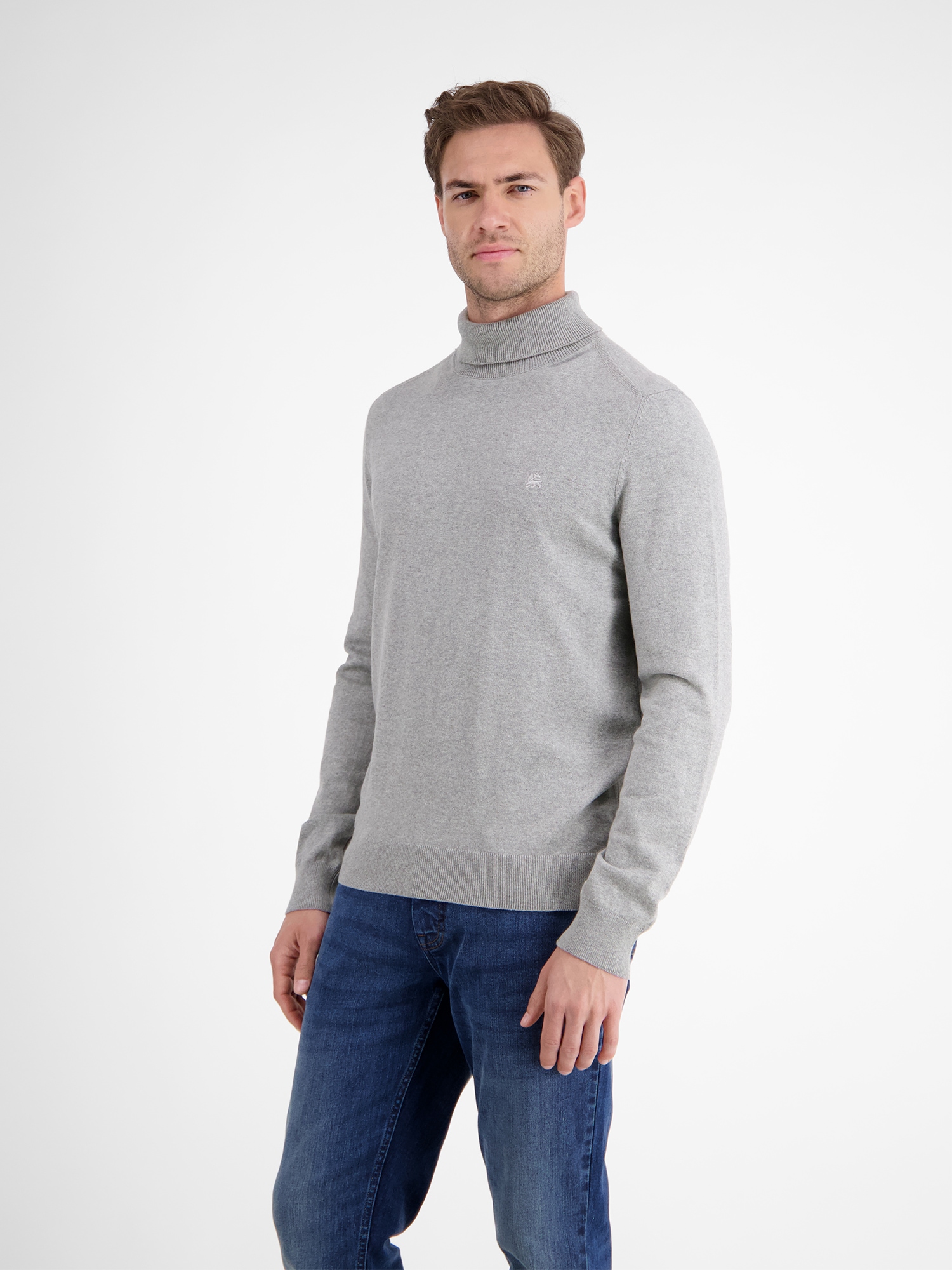 LERROS Rollkragenpullover »LERROS Herren Rollkragen-Strickpullover«