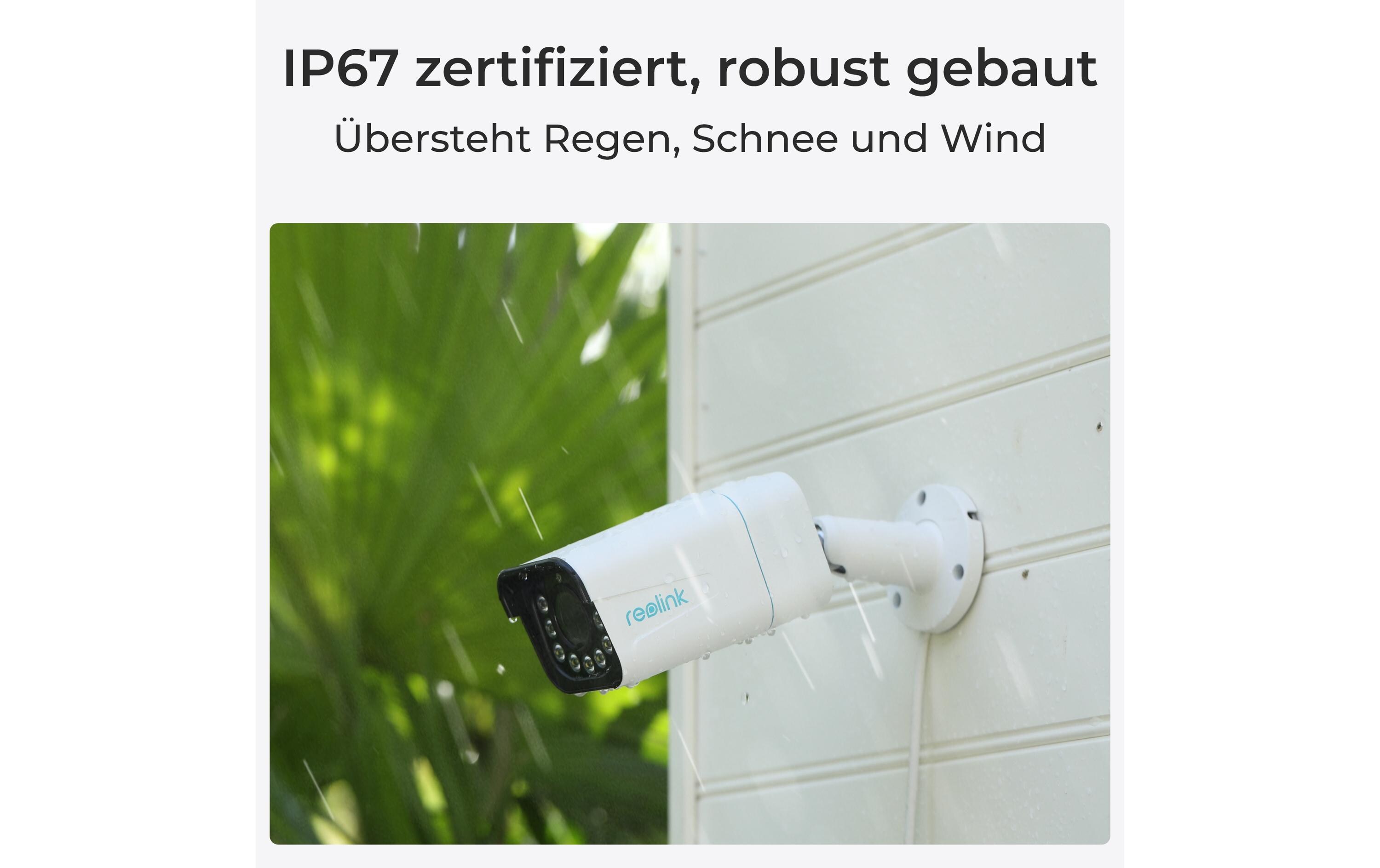 Netzwerkkamera P430 4K<br>Smarte 4K UHD PoE-Kamera mit farbiger Nachtsicht