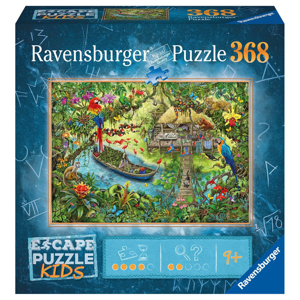 Escape Puzzle Kids : Un Safari dans la Jungle